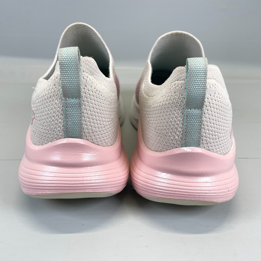 Skechers Go Walk Max Walker Sally Shoes Womens Size 9 Beige Pink Mesh Sneakers View 5